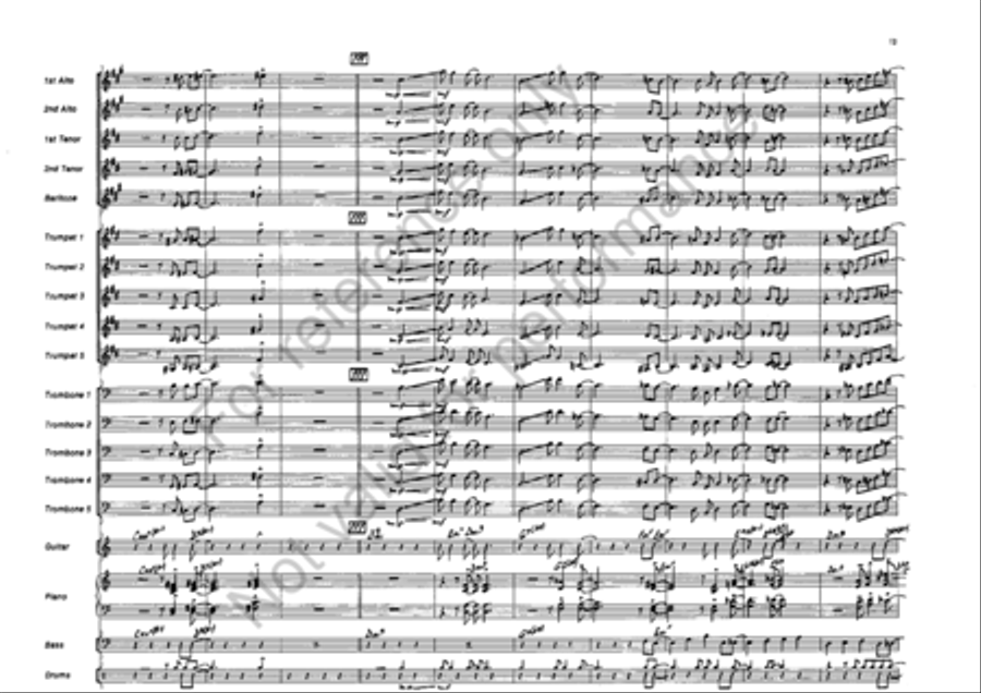 Conversation Piece Jazz Ensemble scores gallery preview page 13