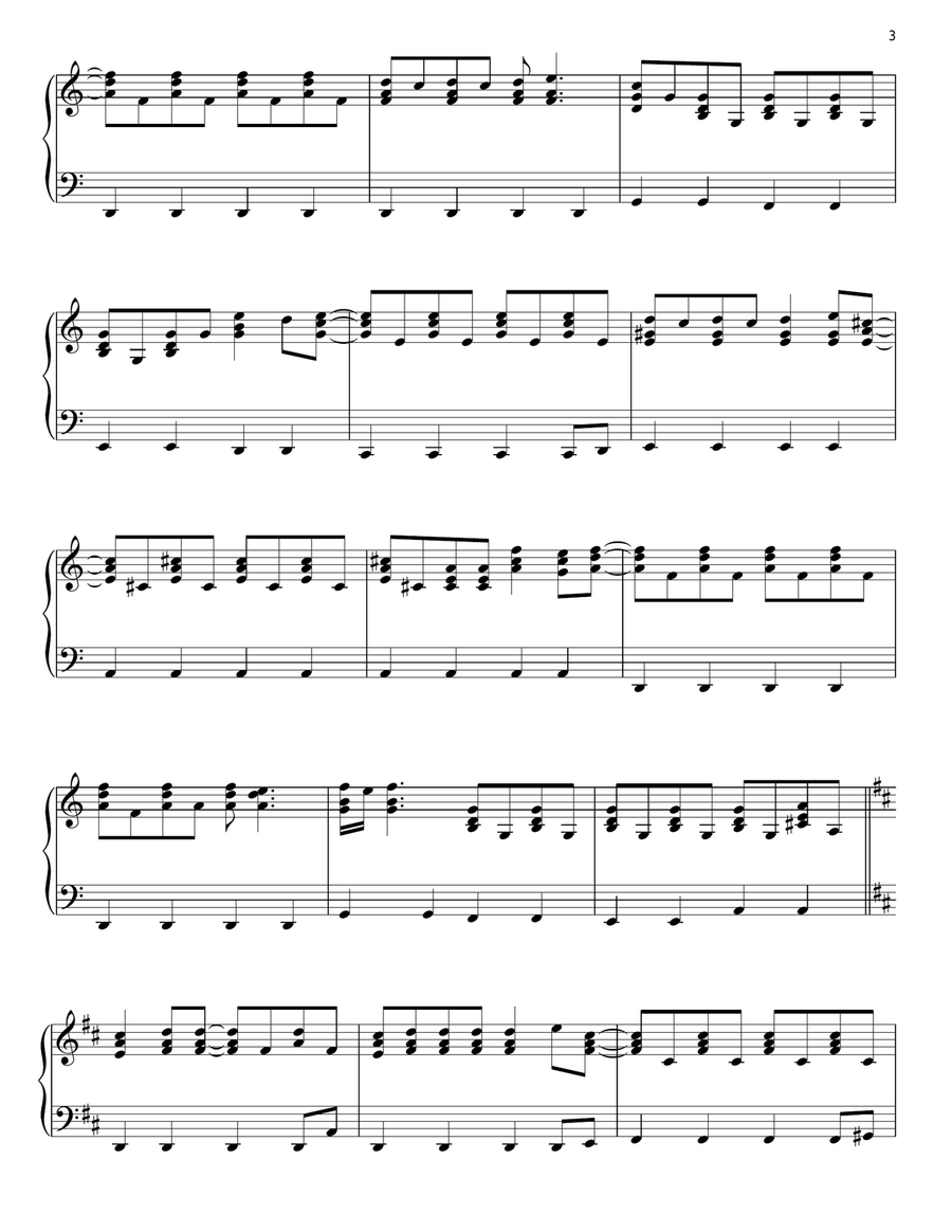 Still The Same Still The Same Piano Solo scores gallery preview page 3