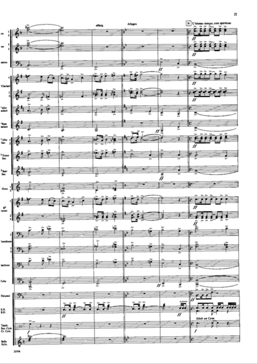 A Rainbow Bridge A Rainbow Bridge Concert Band scores gallery preview page 23