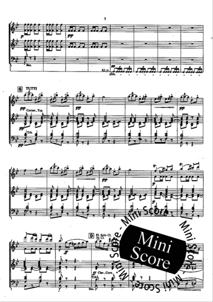 Pique Dame Pique Dame Concert Band scores gallery preview page 11