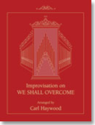 Book cover for Improvisation on WE SHALL OVERCOME