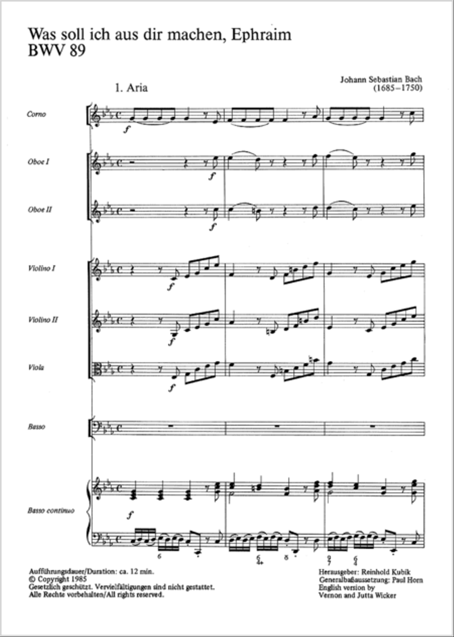 O how can I surrender Ephraim (Was soll ich aus dir machen, Ephraim) 4-Part scores gallery preview page 2