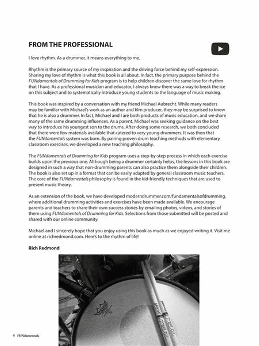 Modern Drummer Presents FUNdamentals™ of Drumming for Kids Drums scores gallery preview page 7