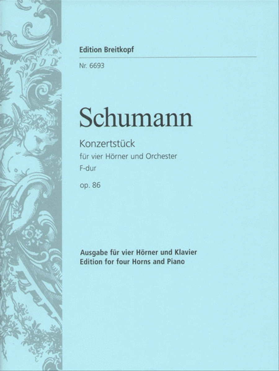 Concert Piece in F major Op. 86 Piano Quintet scores gallery preview page 1