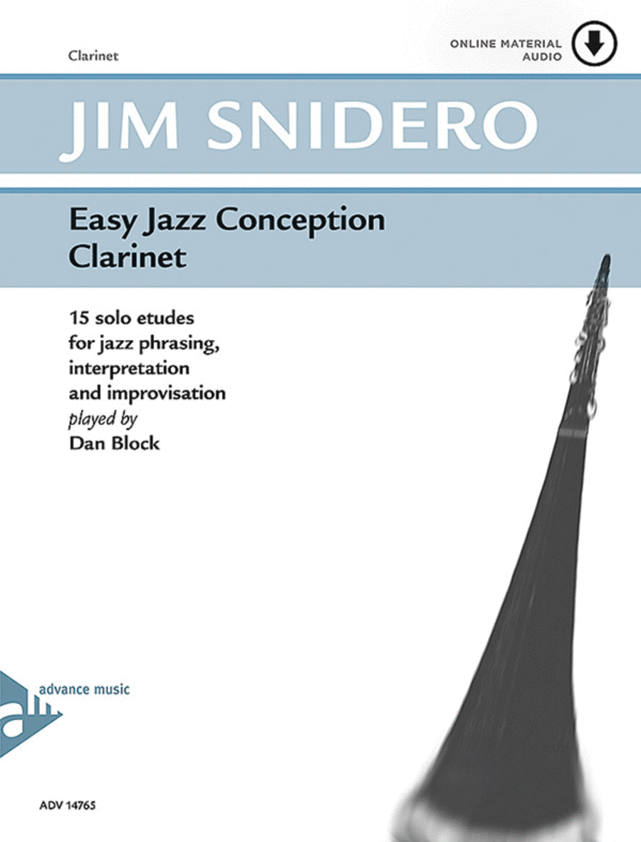 Easy Jazz Conception Clarinet Clarinet scores gallery preview page 1