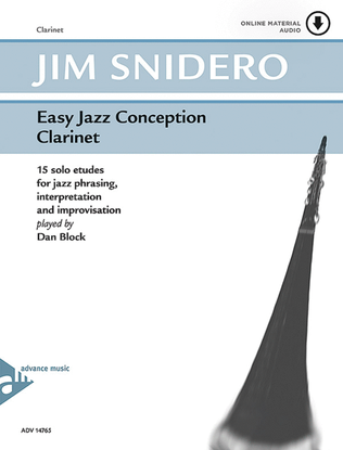 Book cover for Easy Jazz Conception Clarinet