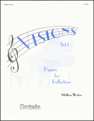 Book cover for Visions - Hymns for Reflections, Set 1
