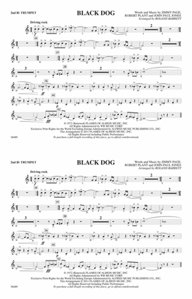 Black Dog: 2nd B-flat Trumpet
