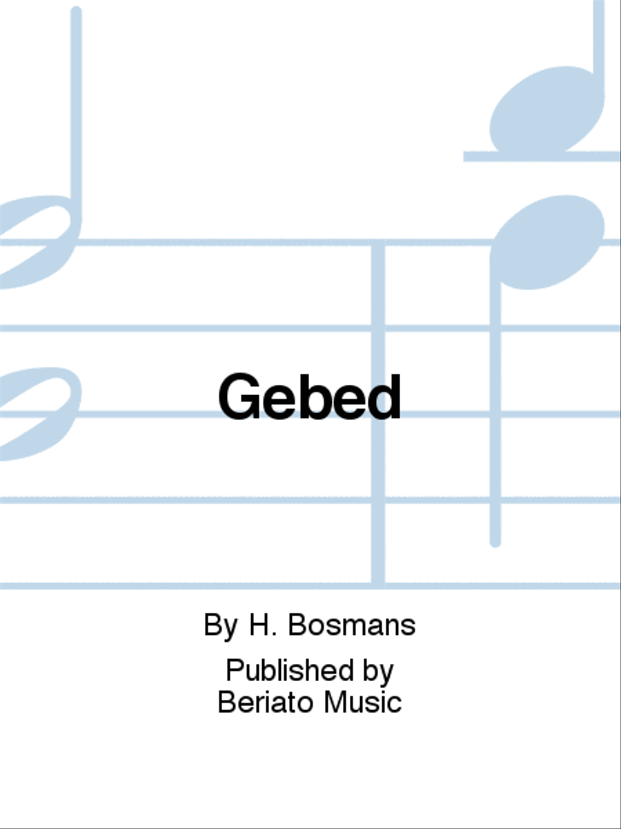 Gebed Voice Solo scores gallery preview page 1