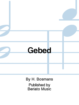 Book cover for Gebed