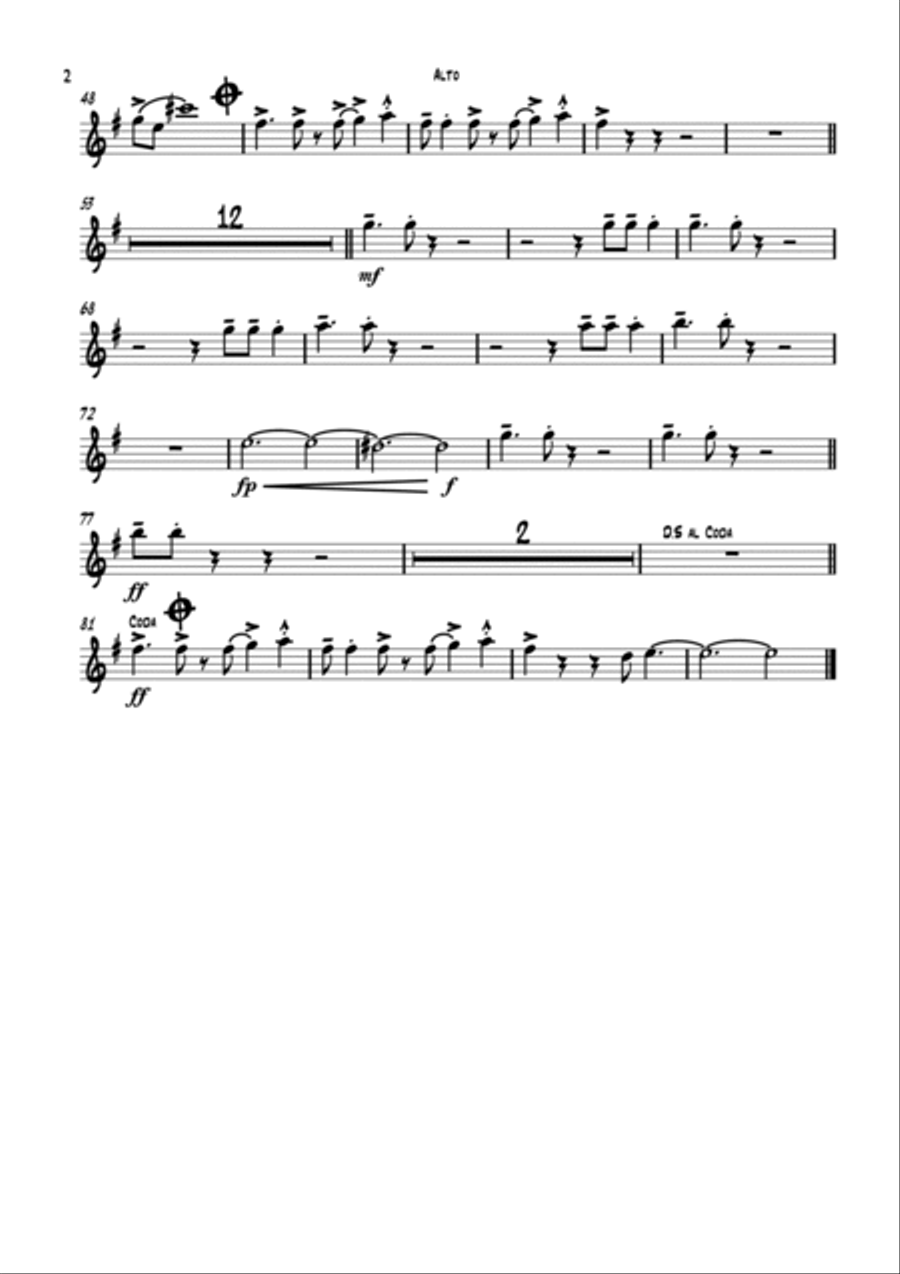 Mission: Impossible Theme Mission scores gallery preview page 6