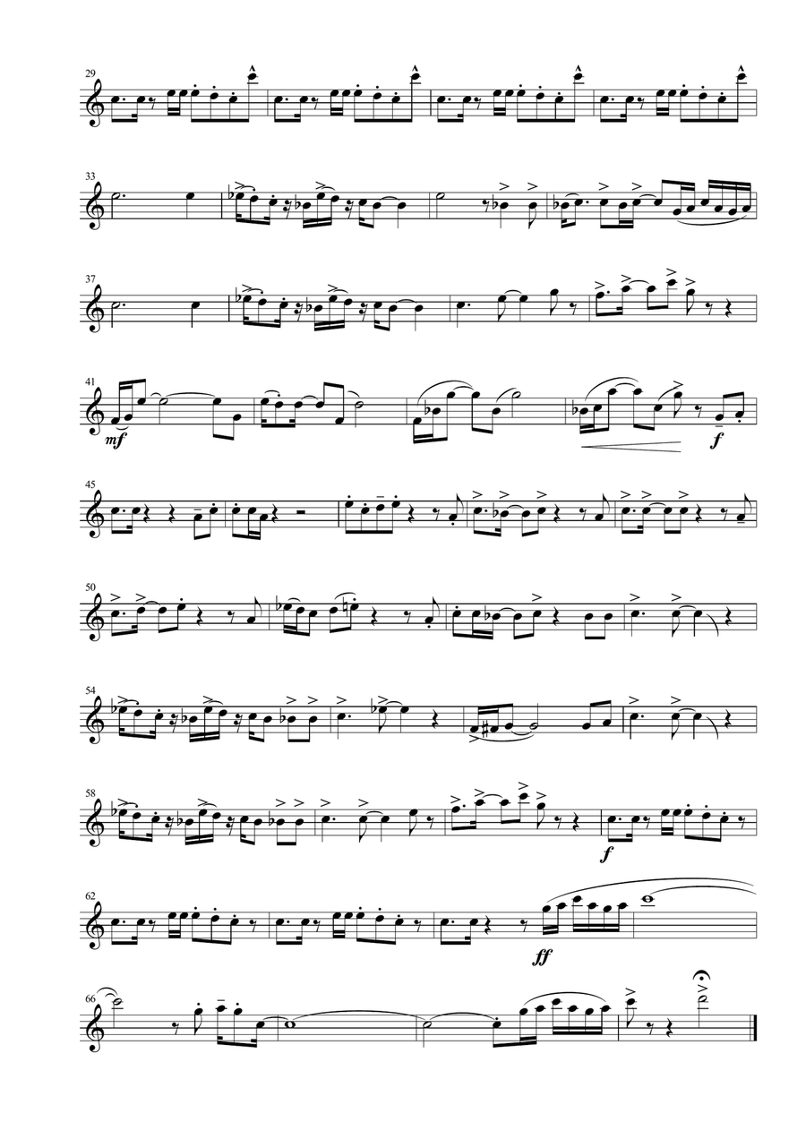 Soul Man Woodwind Quartet scores gallery preview page 2