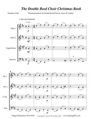 Guthrie: The Double Reed Choir Christmas Book