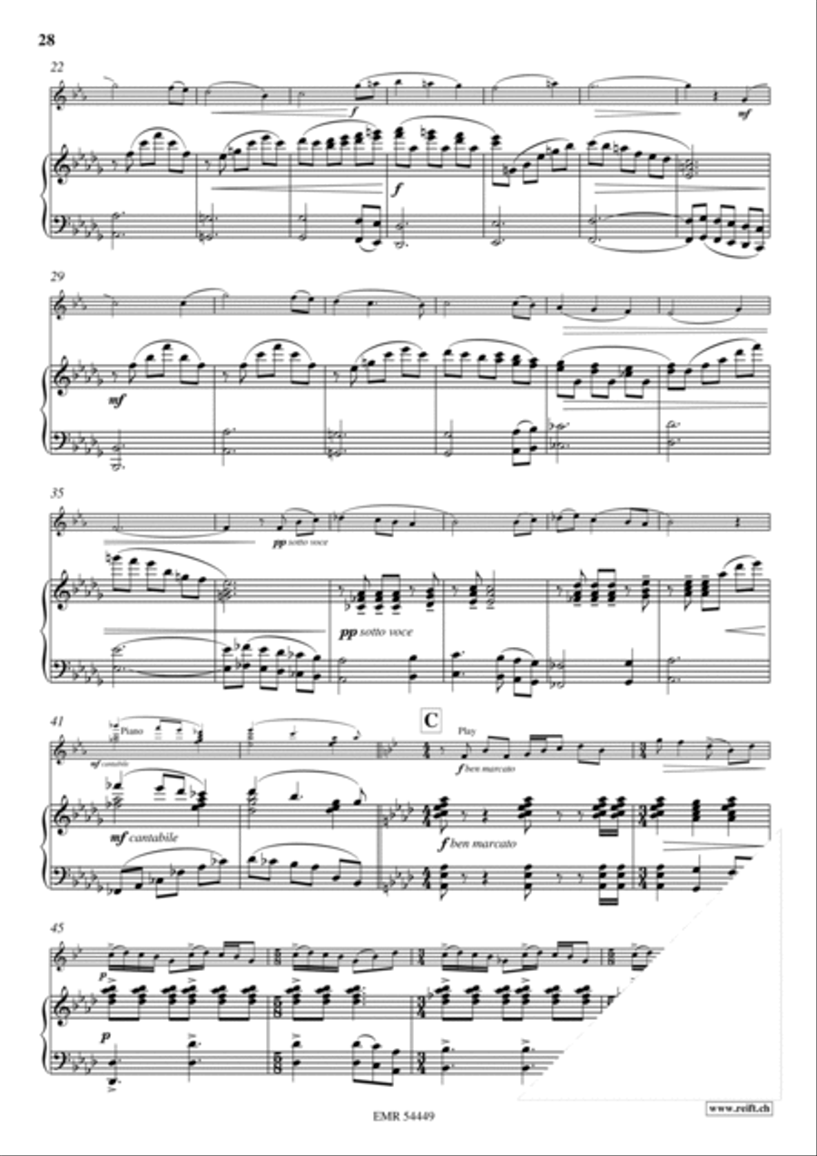 My First Concertos Volume 1 Tenor Saxophone scores gallery preview page 13
