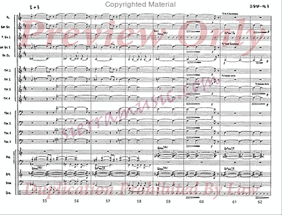 Boop Boo Be Doop Jazz Ensemble scores gallery preview page 9