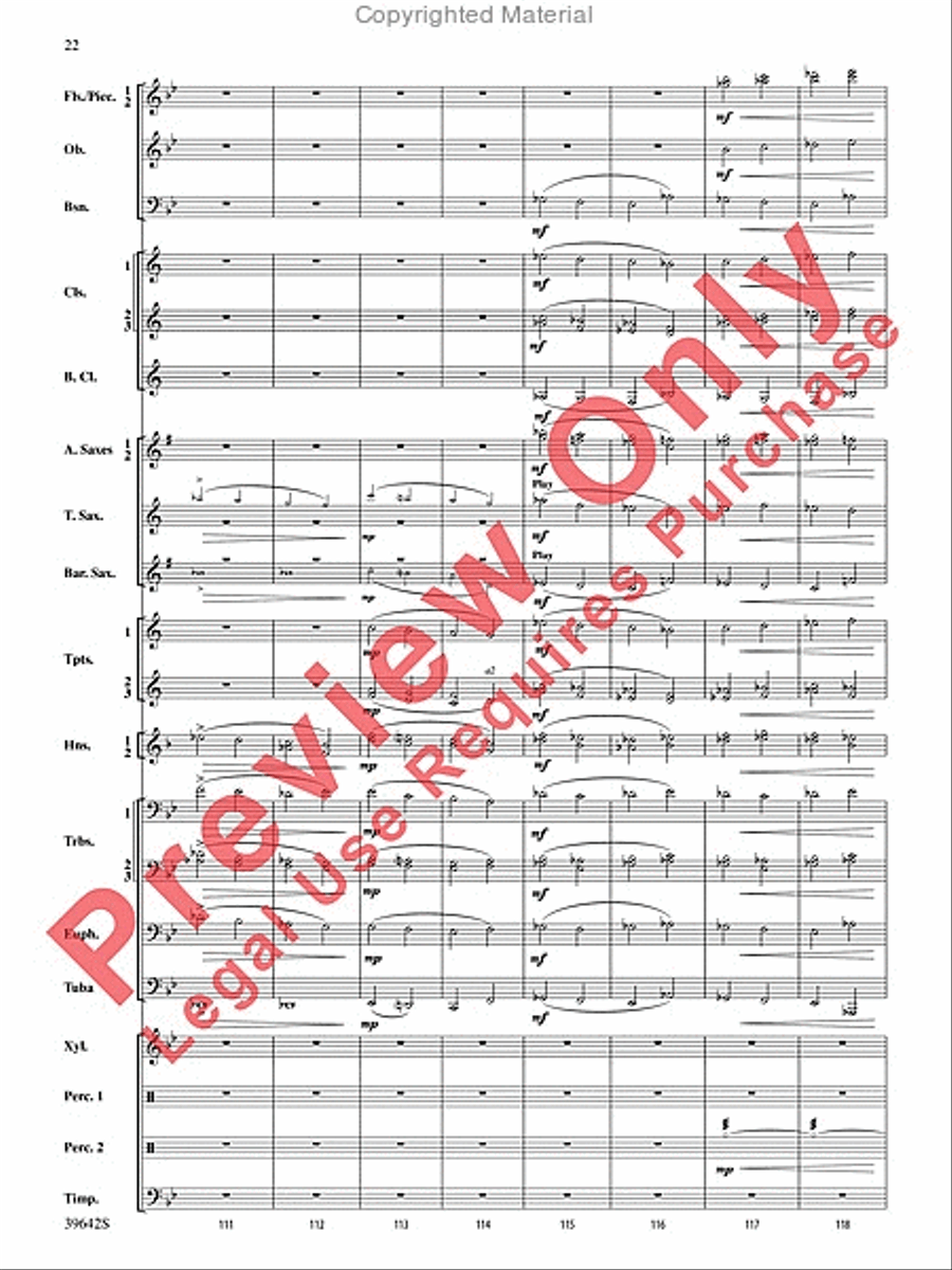 Chroma Concert Band scores gallery preview page 23