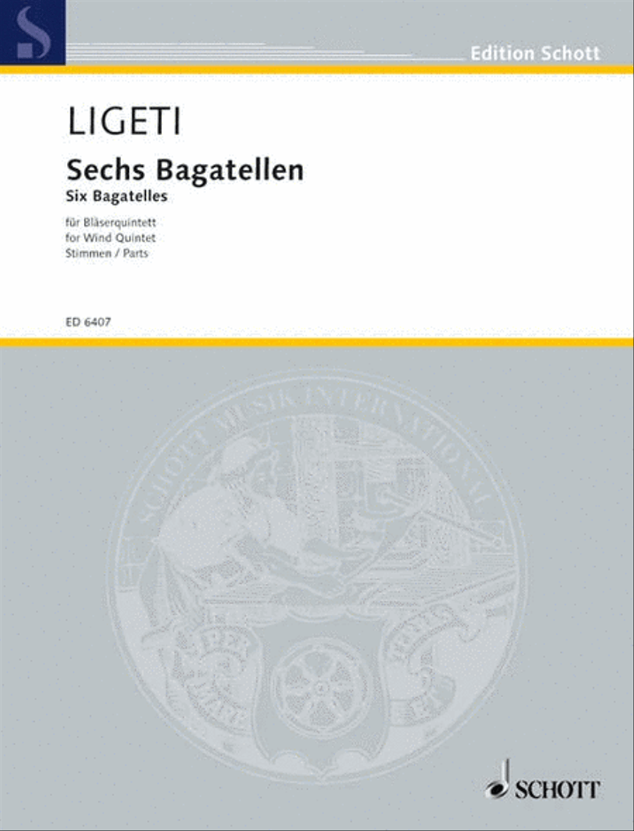 Six Bagatelles Woodwind Quintet scores gallery preview page 1