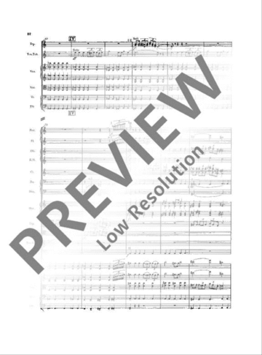 The Planets Orchestra scores gallery preview page 21