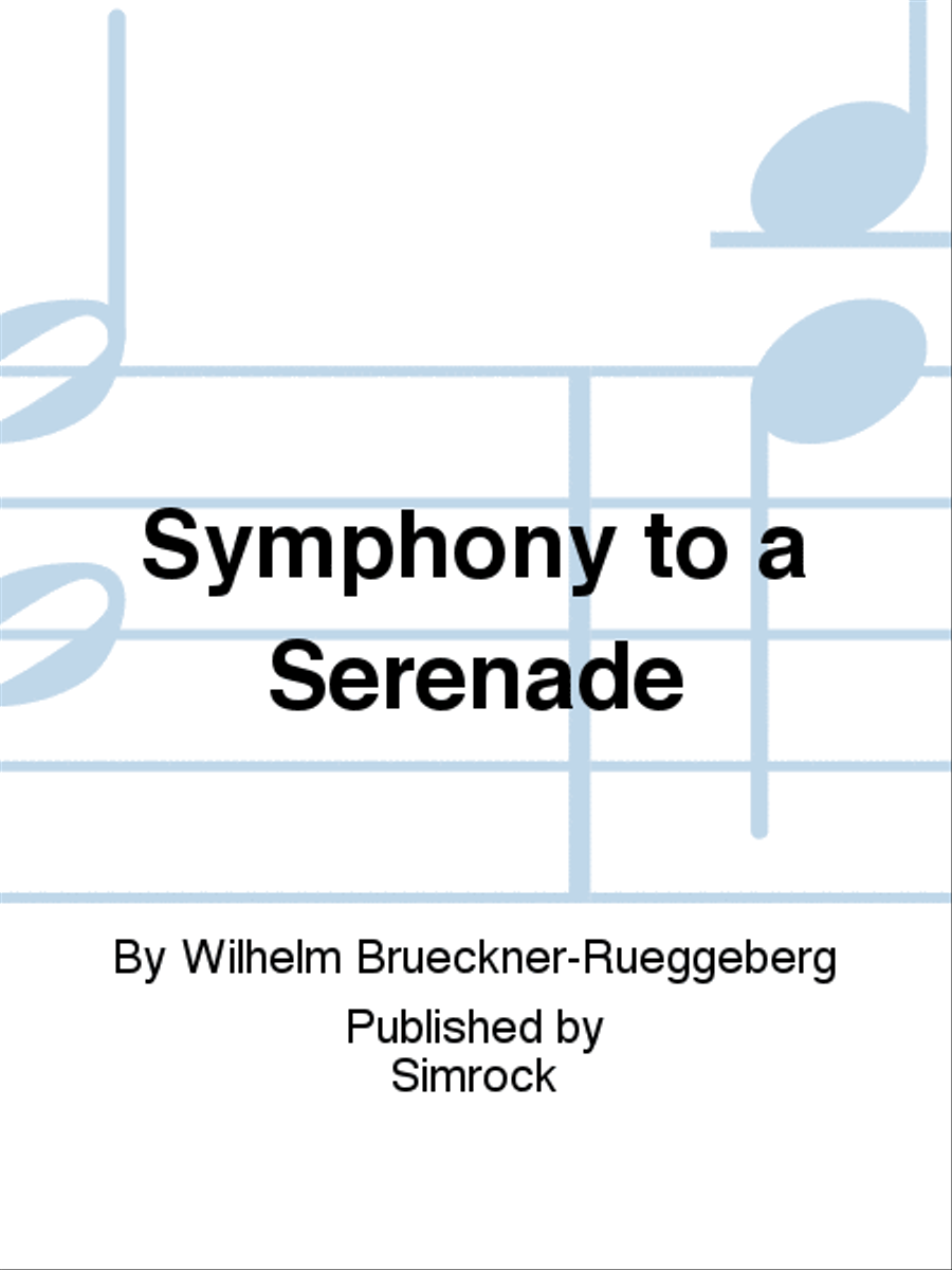 Symphony to a Serenade Symphony to a Serenade Flute scores gallery preview page 1