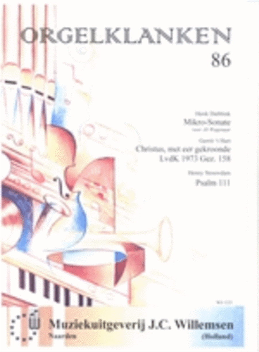 Orgelklanken 86 Organ scores gallery preview page 1