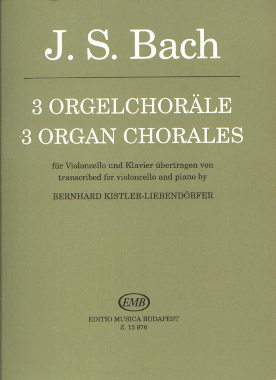 3 Orgelchoräle Piano Accompaniment scores gallery preview page 1