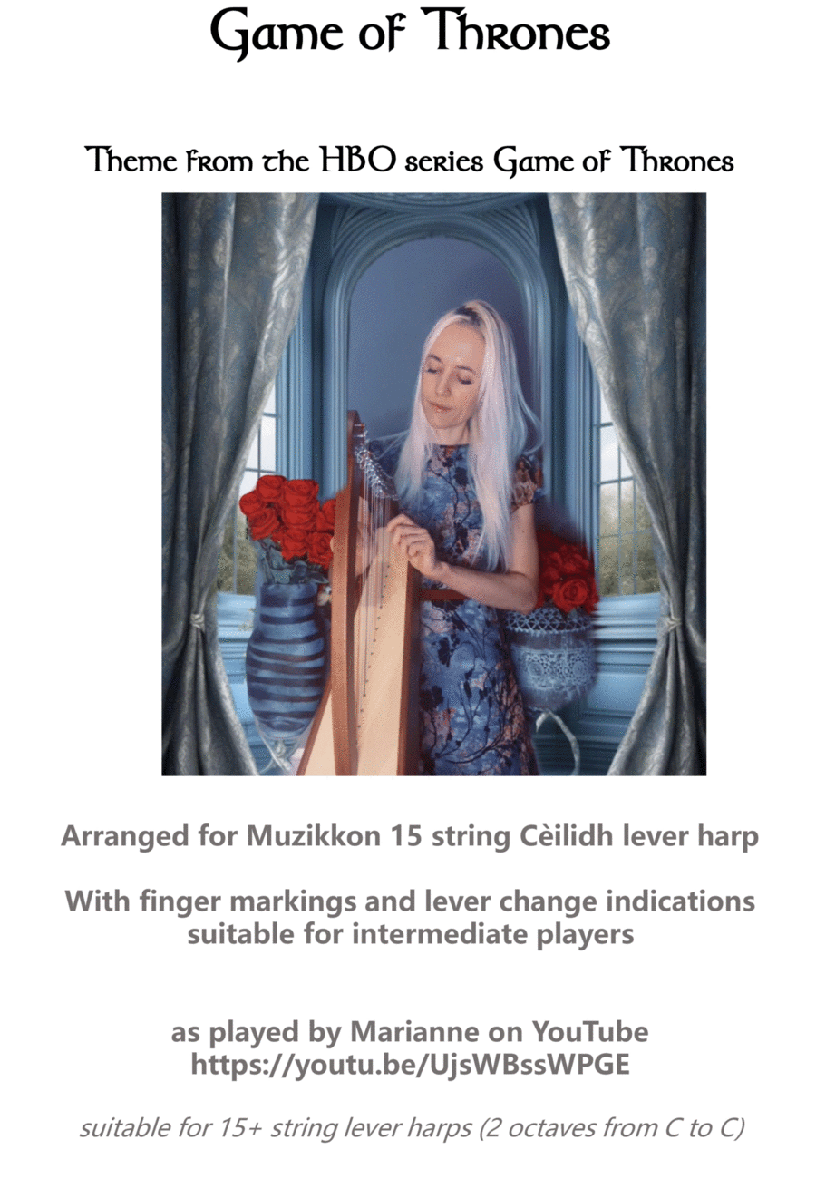 Game of shop thrones harp