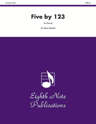 Book cover for Five by 123