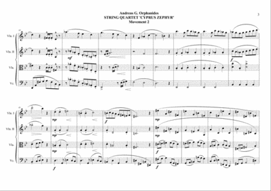 STRING QUARTET 