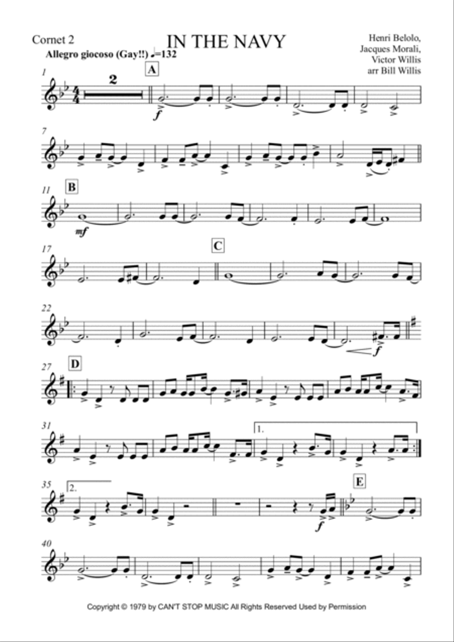 In The Navy Horn scores gallery preview page 3