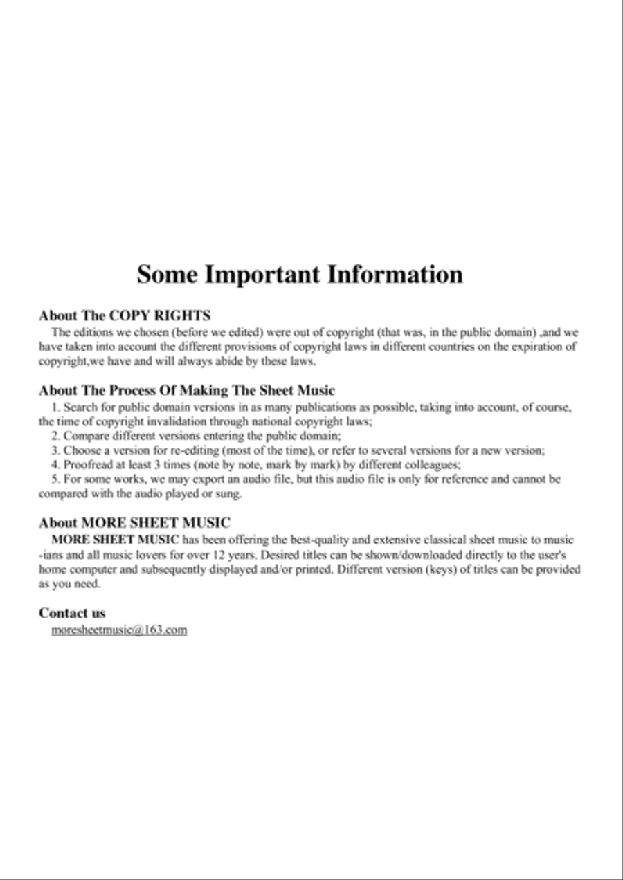 Tosti-La Serenata in A flat Major,for Voice and Piano Voice Solo scores gallery preview page 2