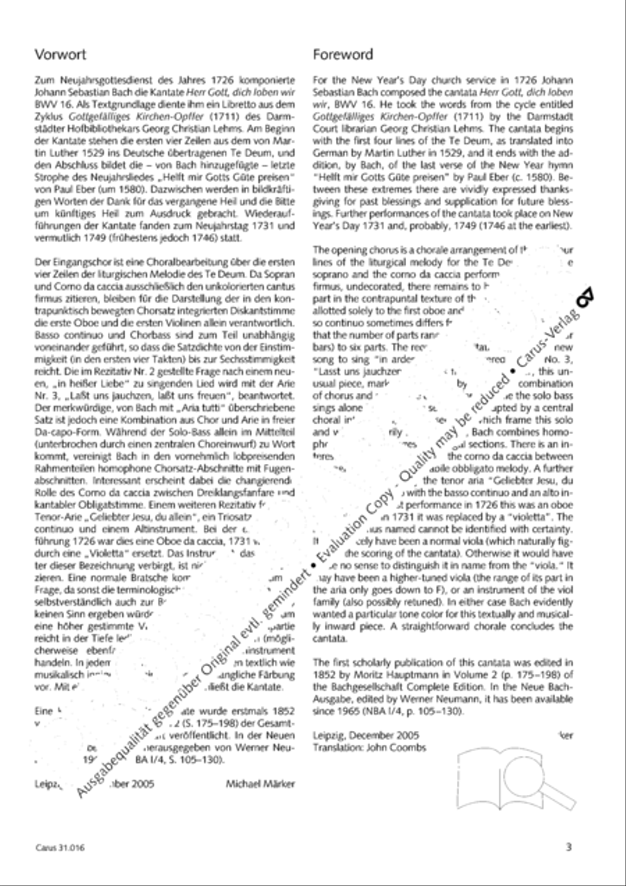 Lord God, thy praise we sing (Herr Gott, dich loben wir) ATB scores gallery preview page 4
