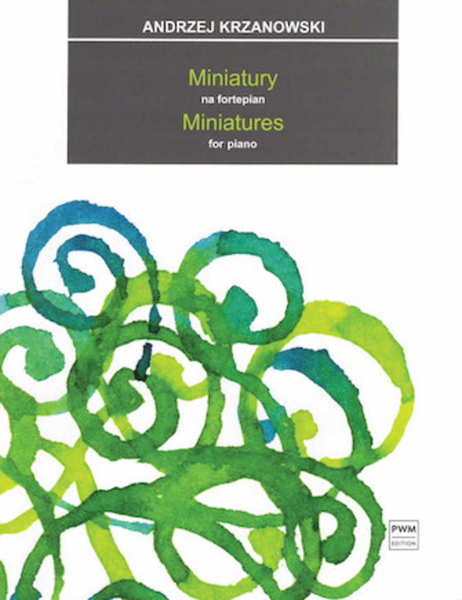 Miniatures Miniatures Piano Solo scores gallery preview page 1
