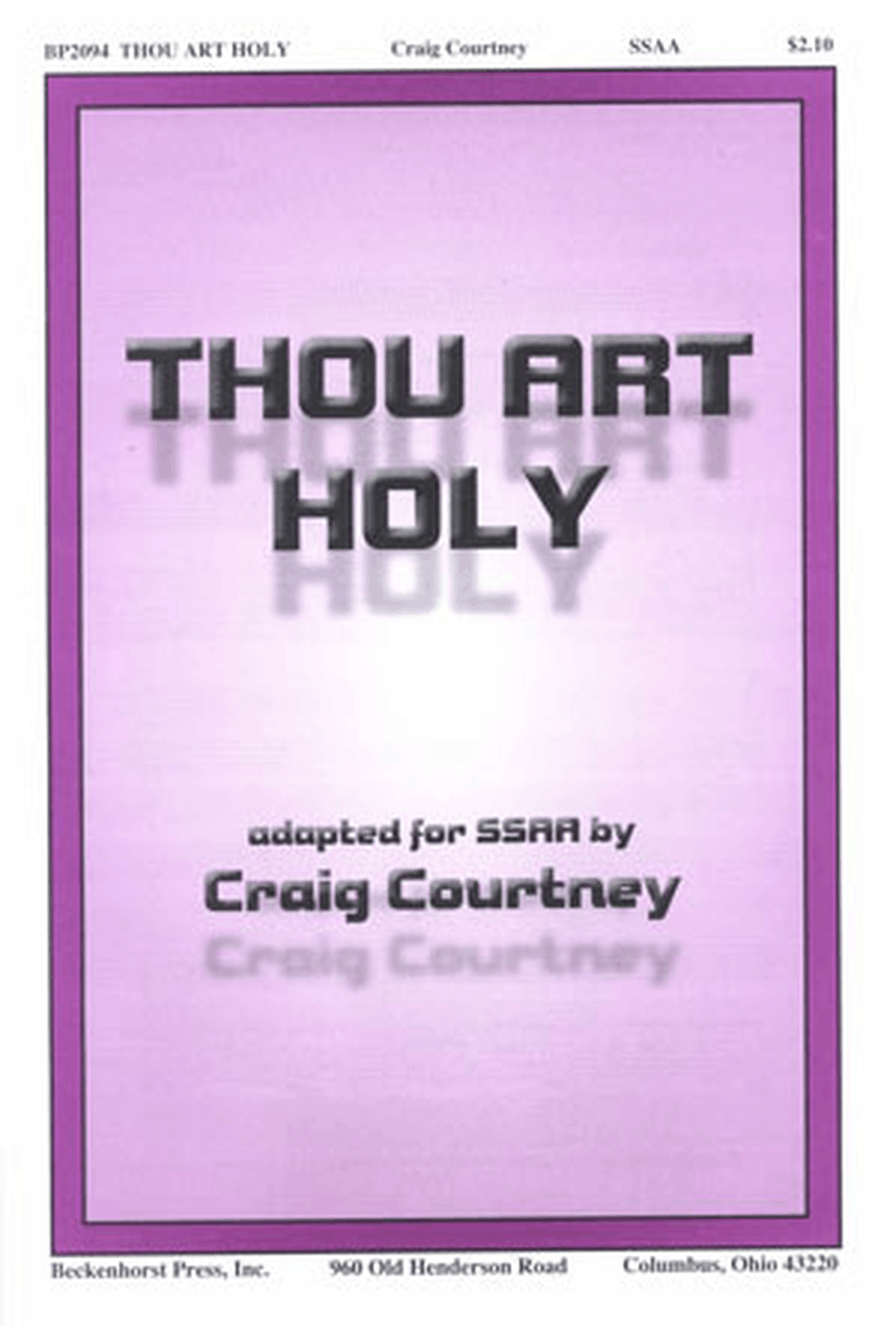 Thou Art Holy - SSAA SSAA scores gallery preview page 1