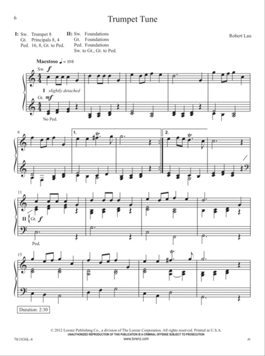 Easy Organ Library, Vol. 54 Organ scores gallery preview page 6