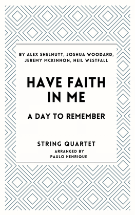 Book cover for Have Faith In Me