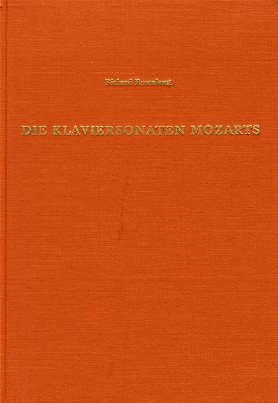 Die Klaviersonaten W. A. Mozarts, Ln. Piano scores gallery preview page 1