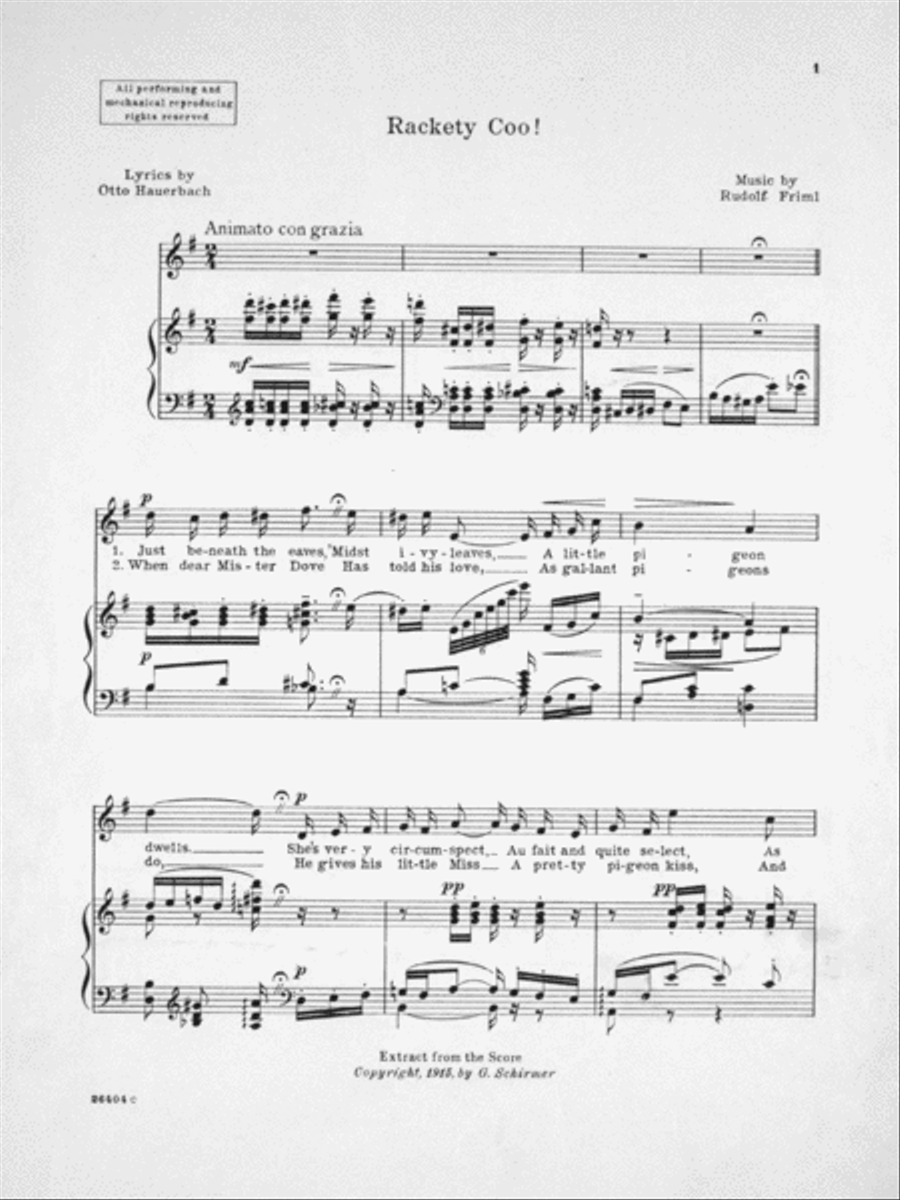 Rackety Coo Voice scores gallery preview page 2