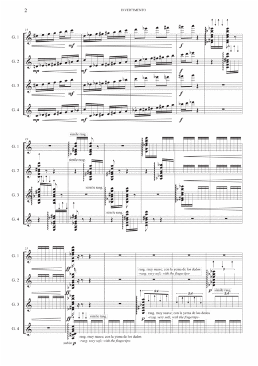 Divertimento Large Ensemble scores gallery preview page 4