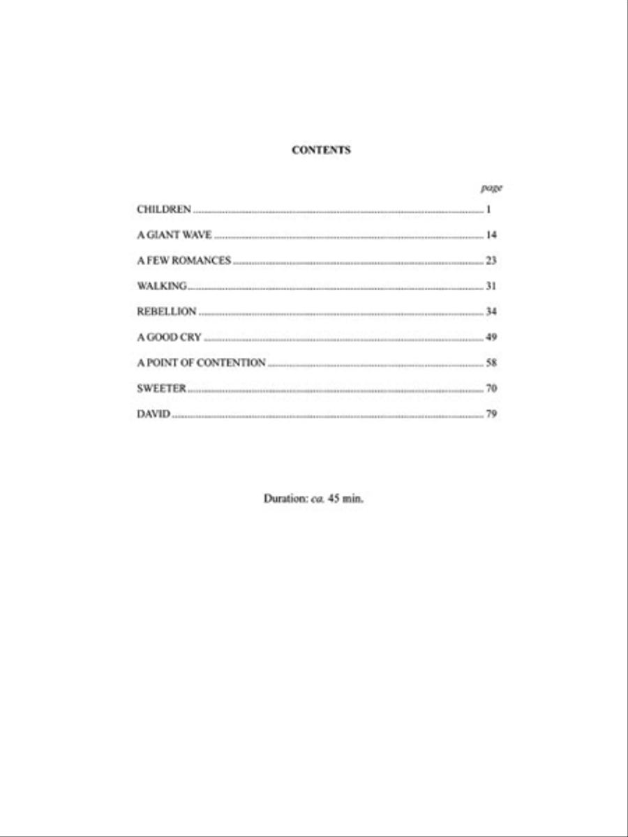 David Del Tredeci - Lament for the Death of a Bullfighter Voice scores gallery preview page 5