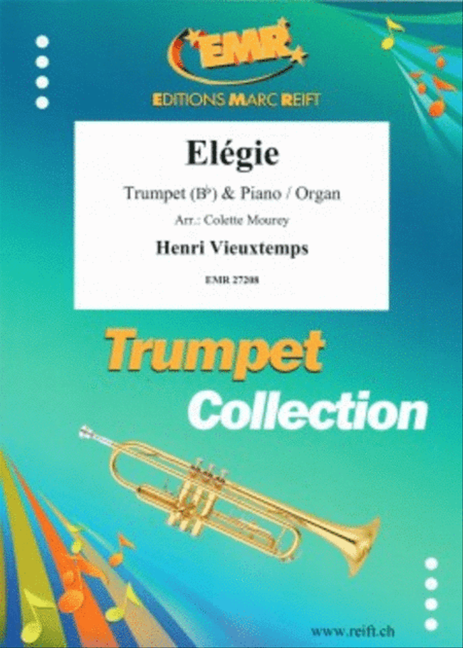 Elegie Trumpet Solo scores gallery preview page 1