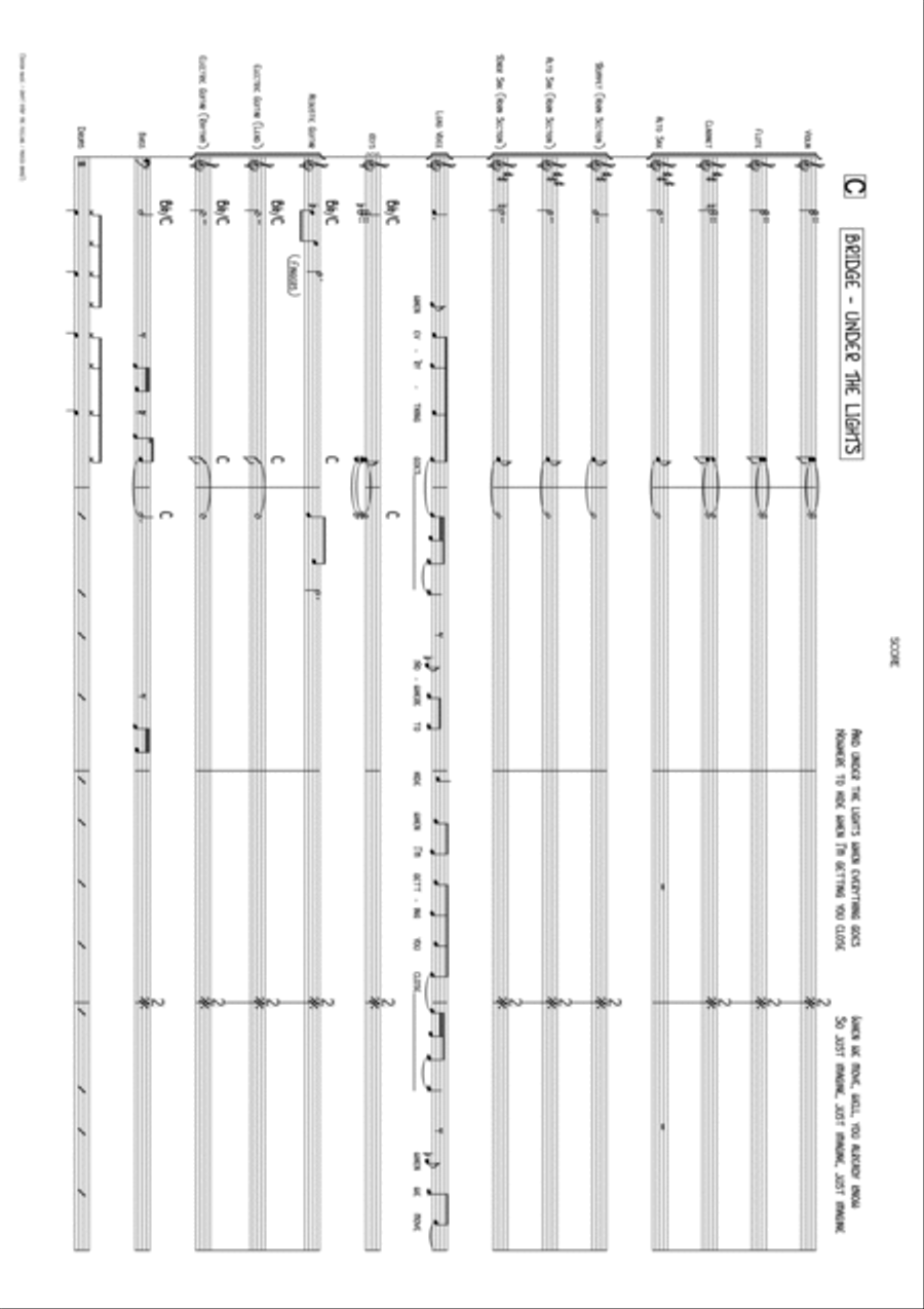 Can't Stop The Feeling from TROLLS Clarinet scores gallery preview page 5