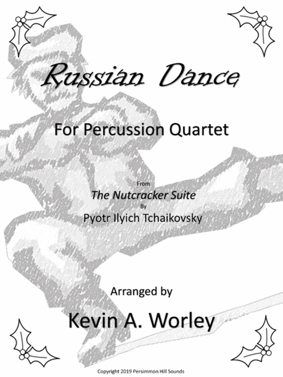 Russian Dance for Percussion Quartet image number null