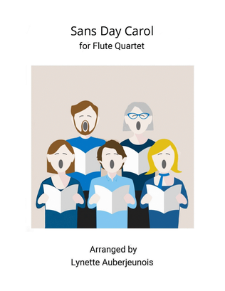 Sans Day Carol - Flute Quartet