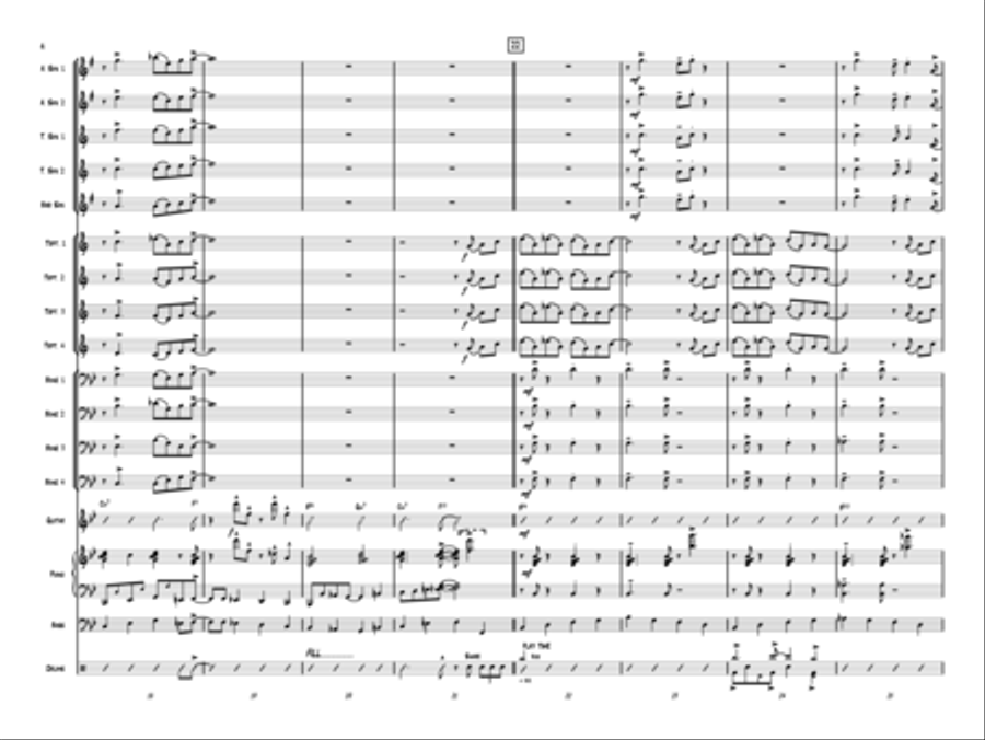 In The Groove In The Groove Jazz Ensemble scores gallery preview page 4
