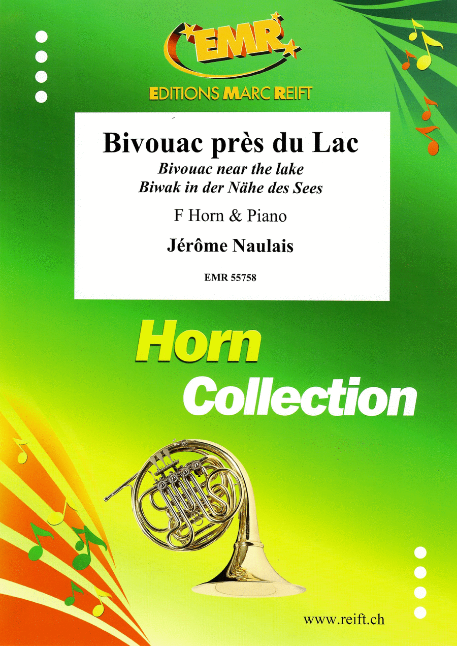 Bivouac pres du Lac Bivouac pres du Lac Horn scores gallery preview page 1
