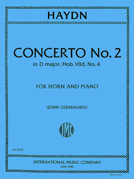 Concerto No. 2 in D major (Hob. VIId: No. 4)