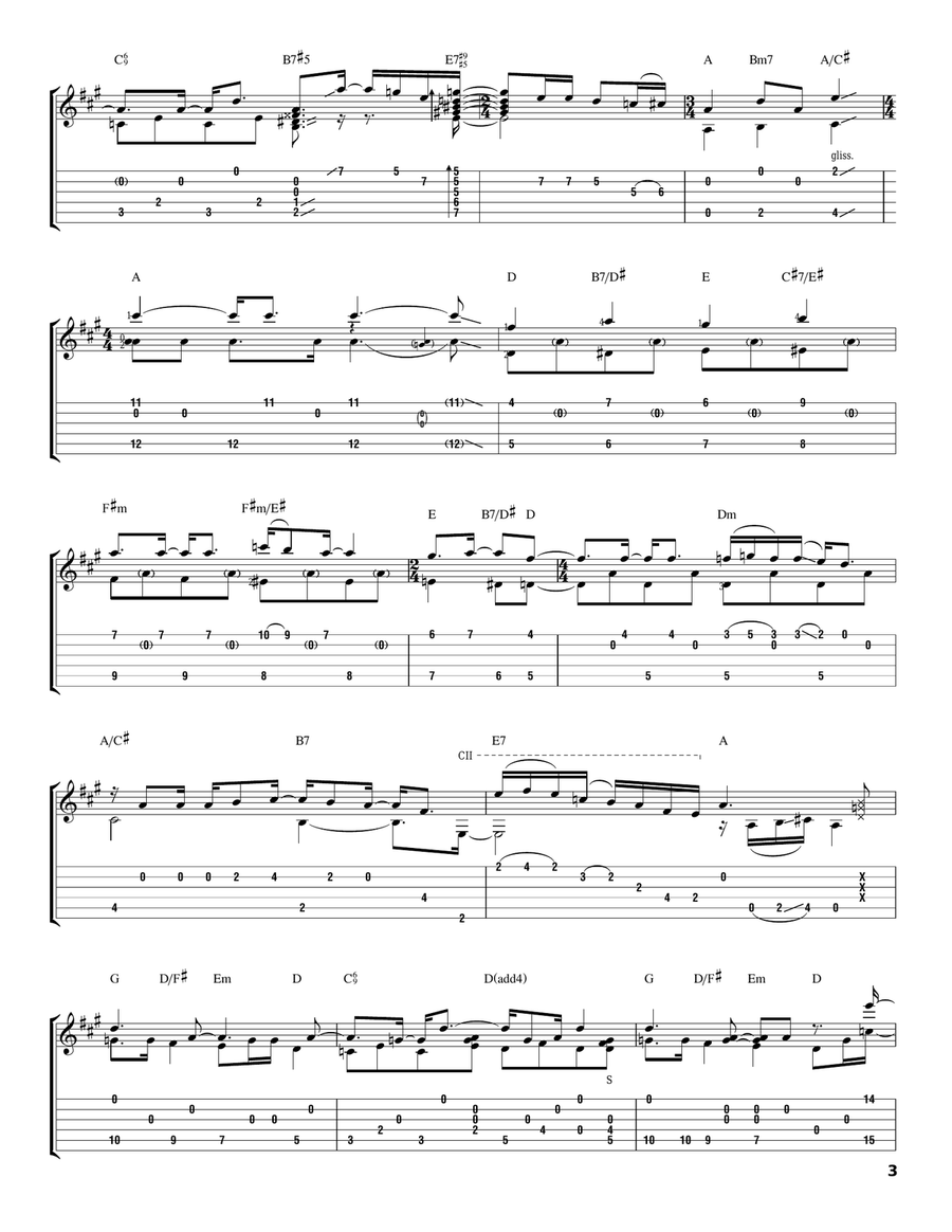Blackbird Blackbird Acoustic Guitar scores gallery preview page 3