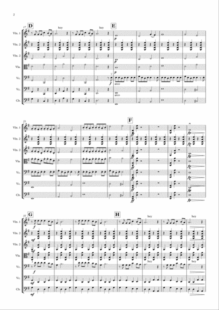 Indian of Jalapão - Brasilian Native Music String Orchestra scores gallery preview page 2