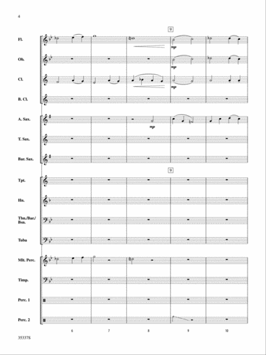 Areopogus Concert Band scores gallery preview page 3