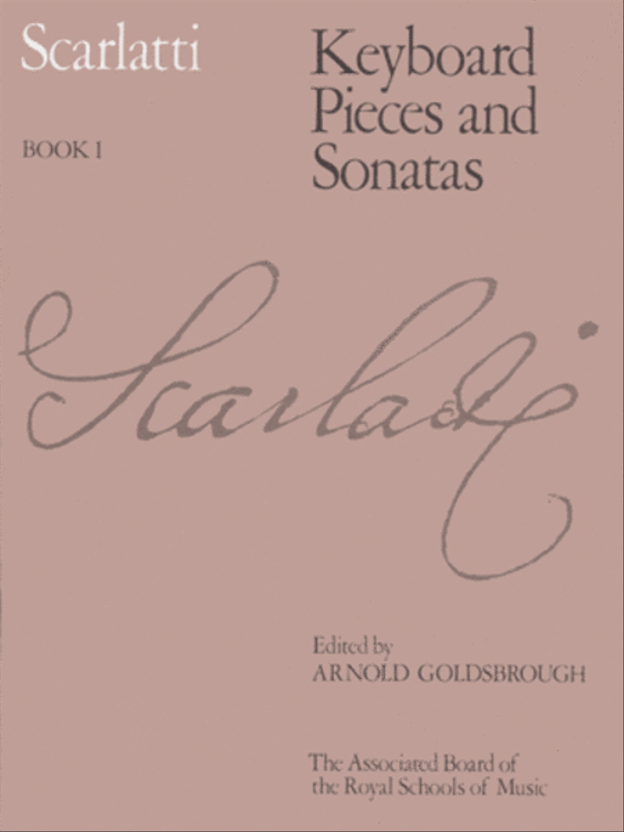 Keyboard Pieces and Sonatas, Book I